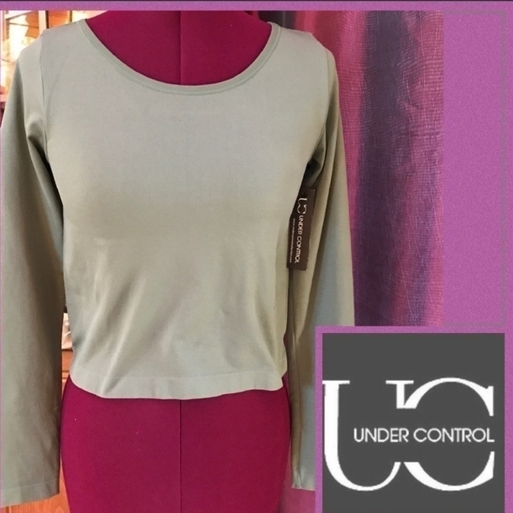 Under Control Long Sleeve Control Top Shapewear  Size Large New With Tags  NWT